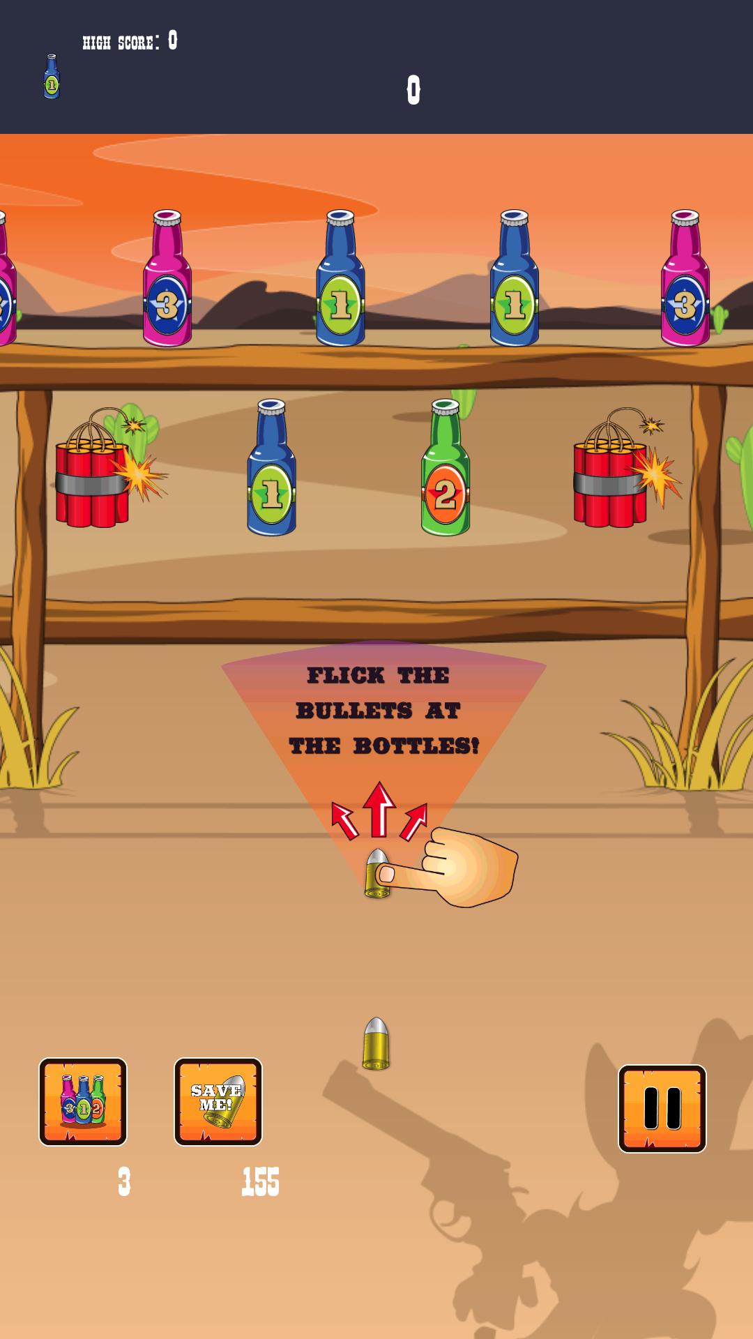 Wild West Bottle Shootout