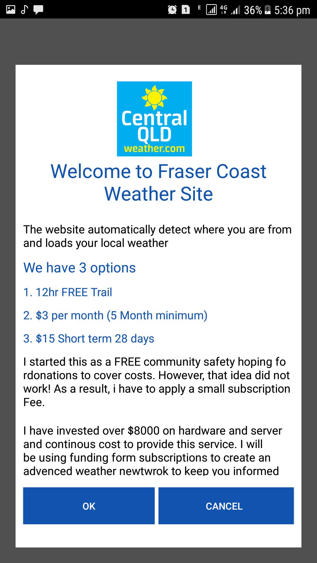 Fraser Coast Weather