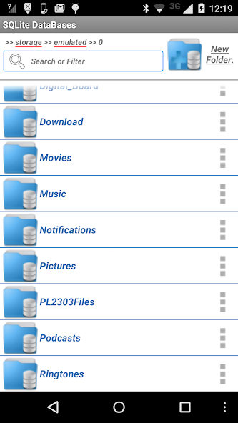 SQLite DataBases Explorer