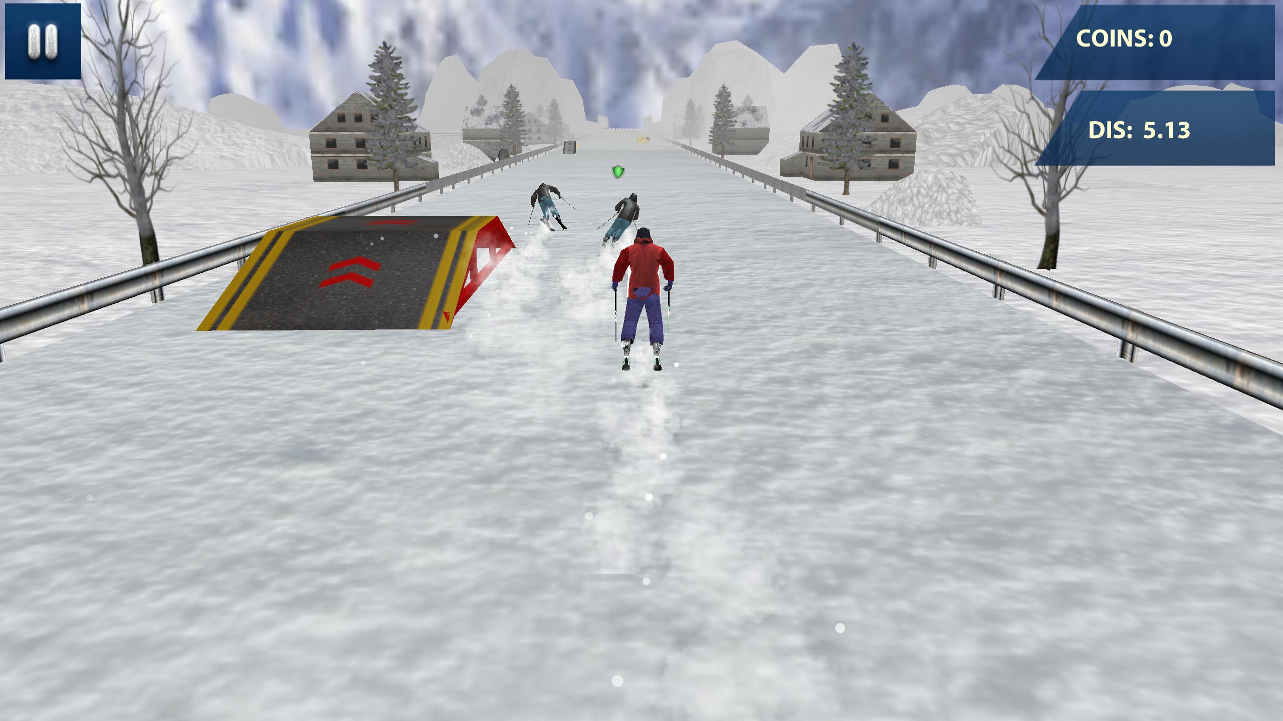 Crazy Skiing Stunt Adventure