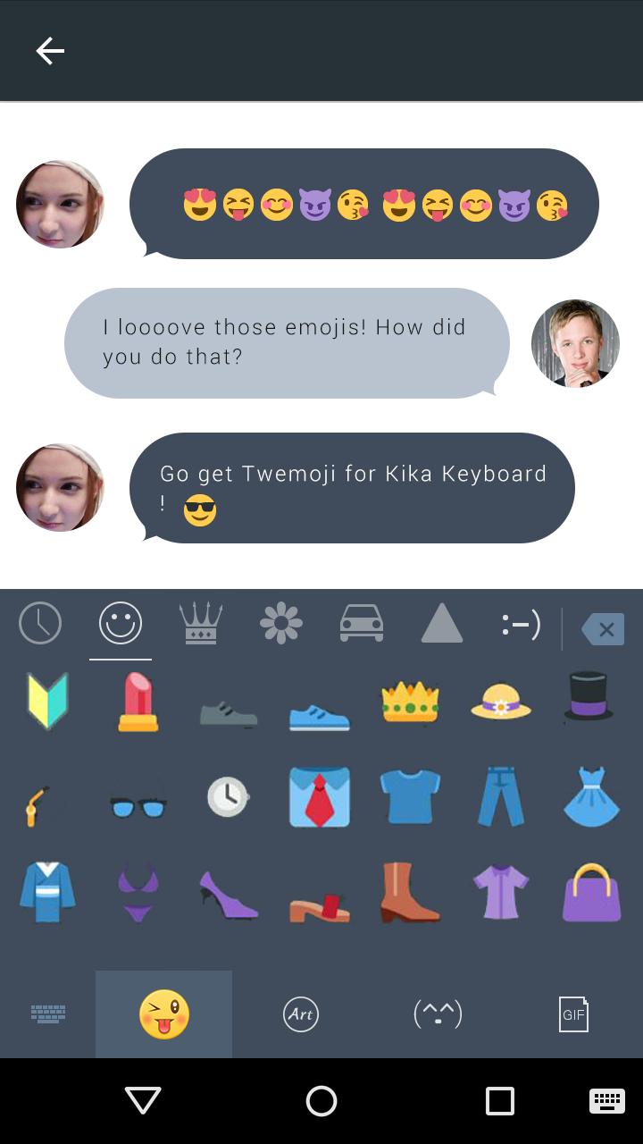 Twemoji for Kika Keyboard