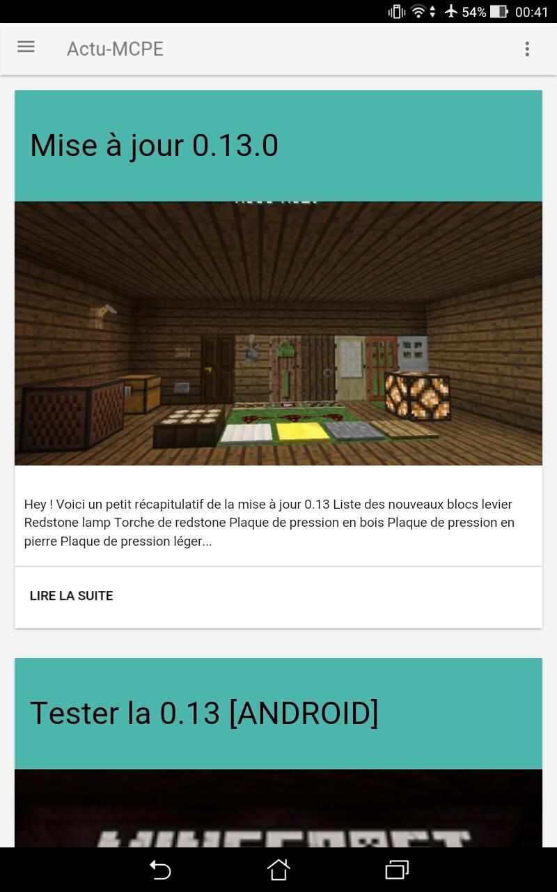 NEWS-MCPE