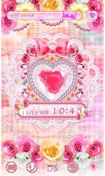 Cute Theme Glittery Romance