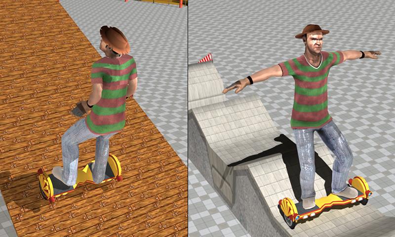 Hoverboard Stunts Simulator 3d