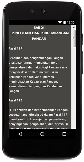 UU PANGAN NO. 18 TAHUN 2012