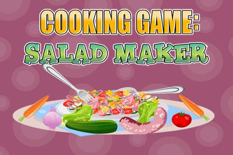 Cooking game : Salad Maker