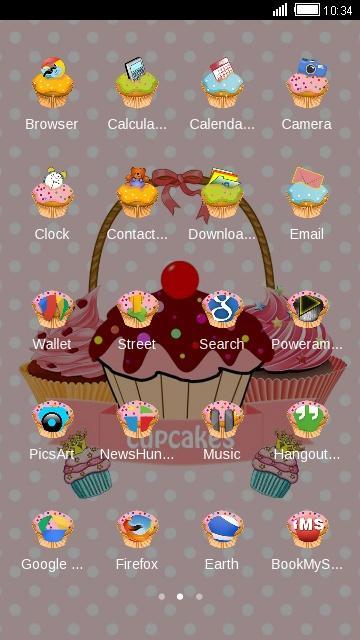 Cupcakes Theme: Cute, Cartoon