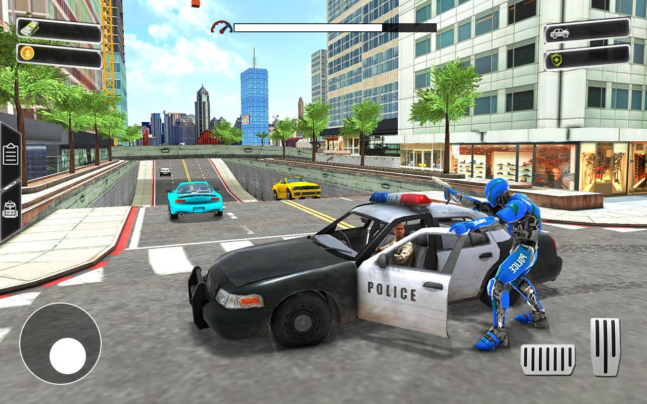 Police Superhero Robot : Cop Robot Superpowers