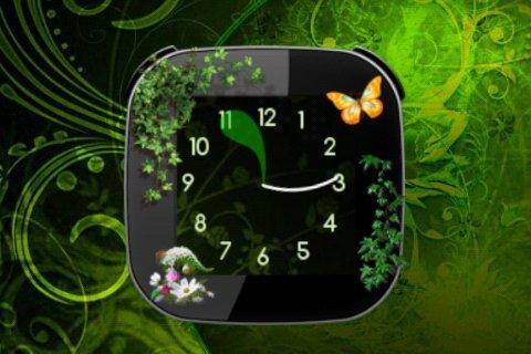 Nature v2 Clock widget
