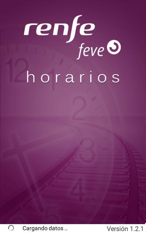 Horarios RENFE FEVE