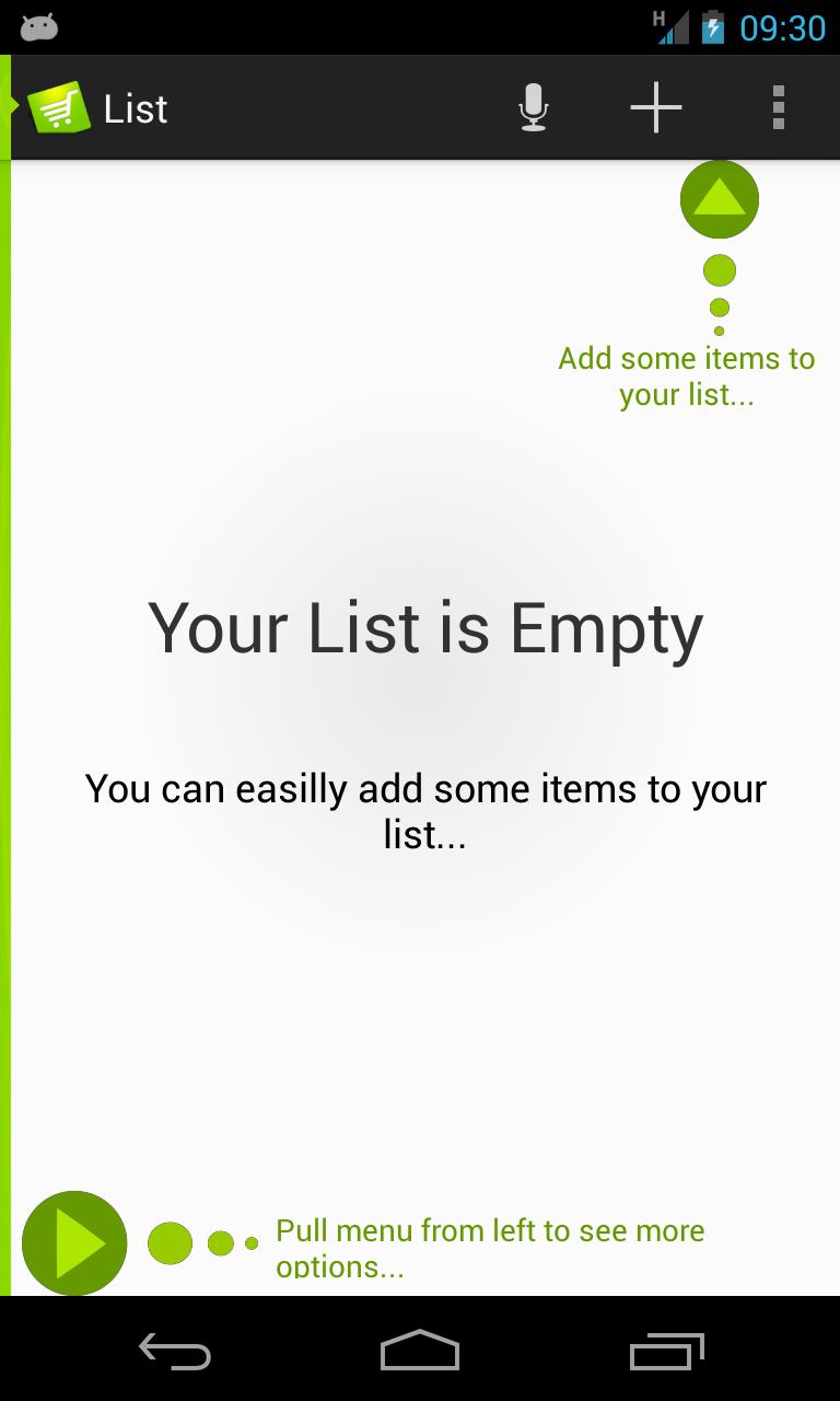 I Love To Shop - Shopping List