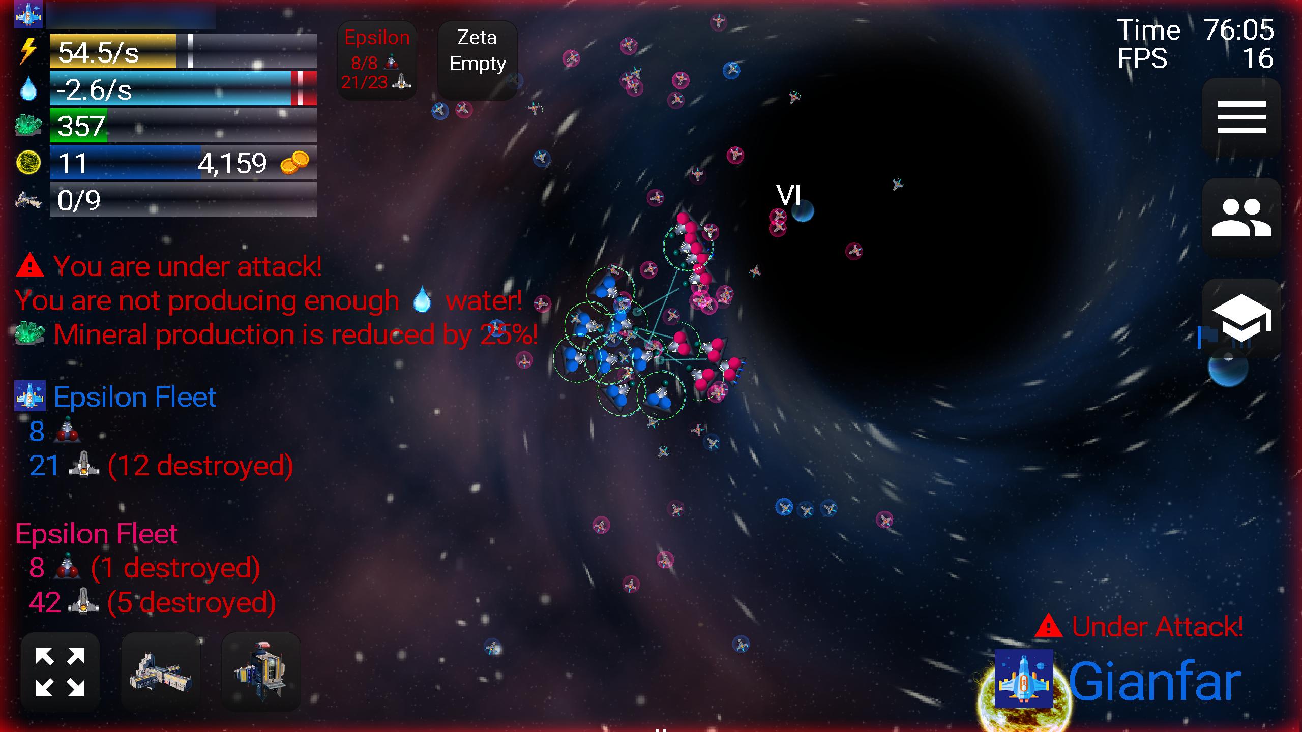 Final Flight : Colonies