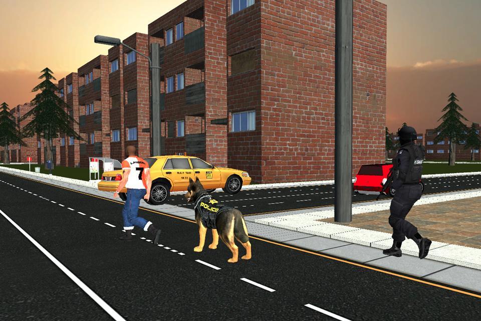 Criminal Chase - Police Dog 3D