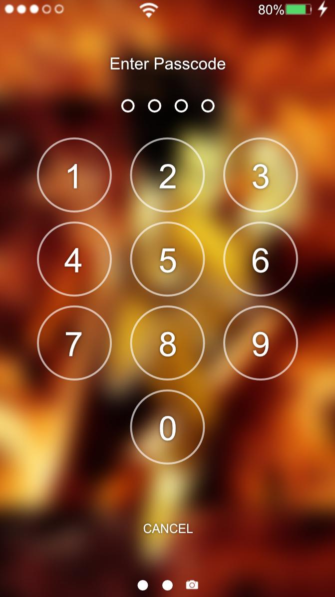 Anime Villain - LockScreen