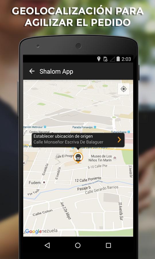 Shalom App Pasajero