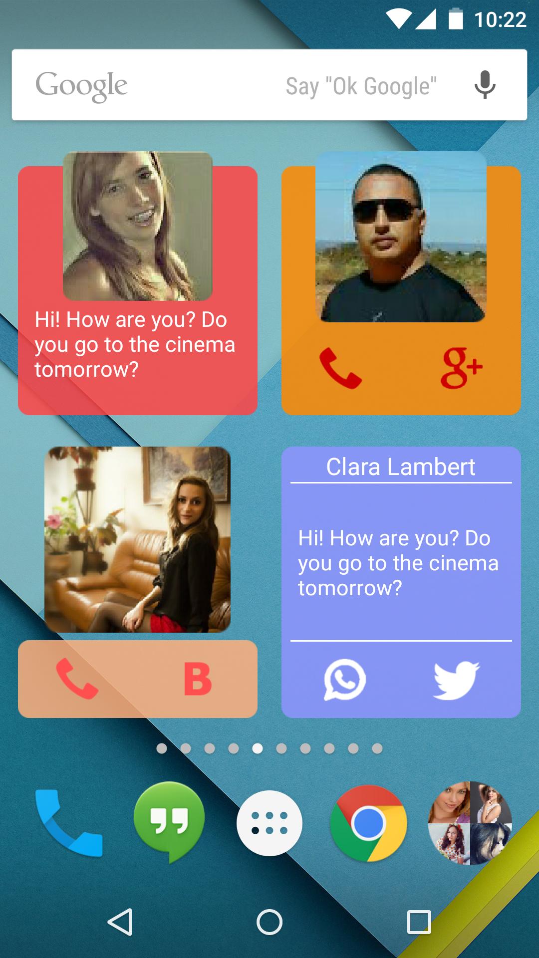 HD Contact Widgets (Free)