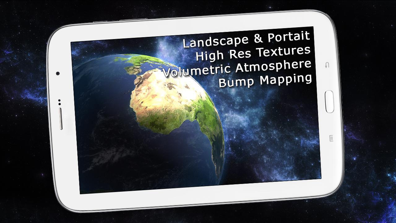 Earth Orbiter 3D Wallpaper