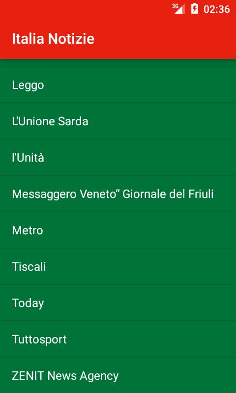 Free Italian Newspapers