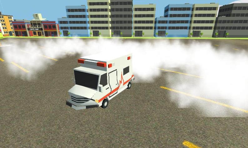 Craft Cube Car Realistic Crash