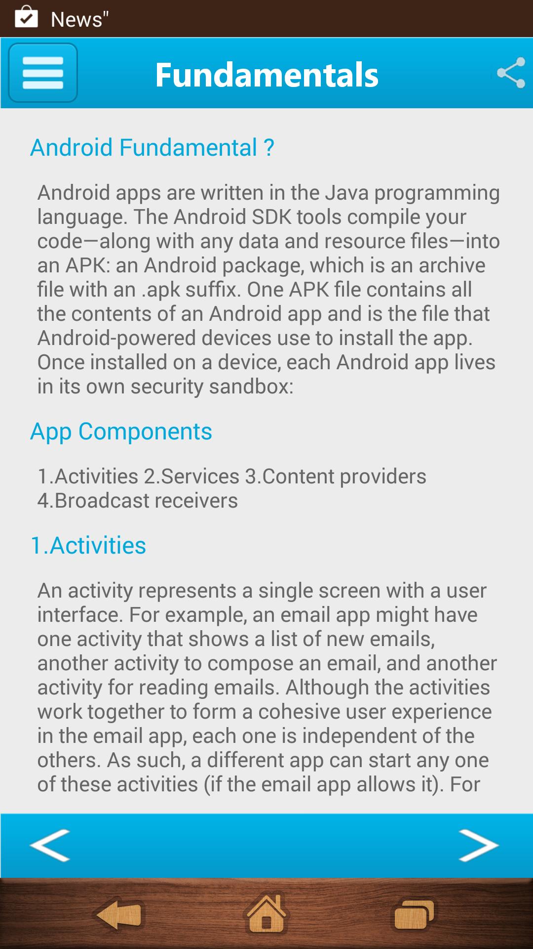 Free Android Tutorial