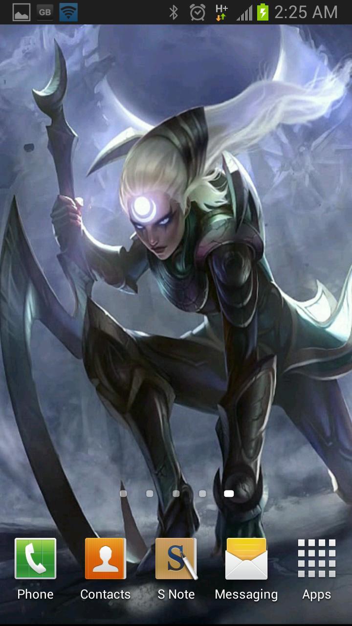 Diana League of Legends LWP