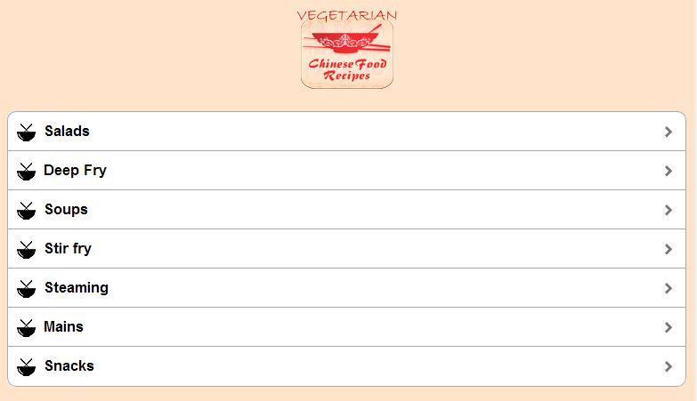 Chinese Vegetarian Recipes