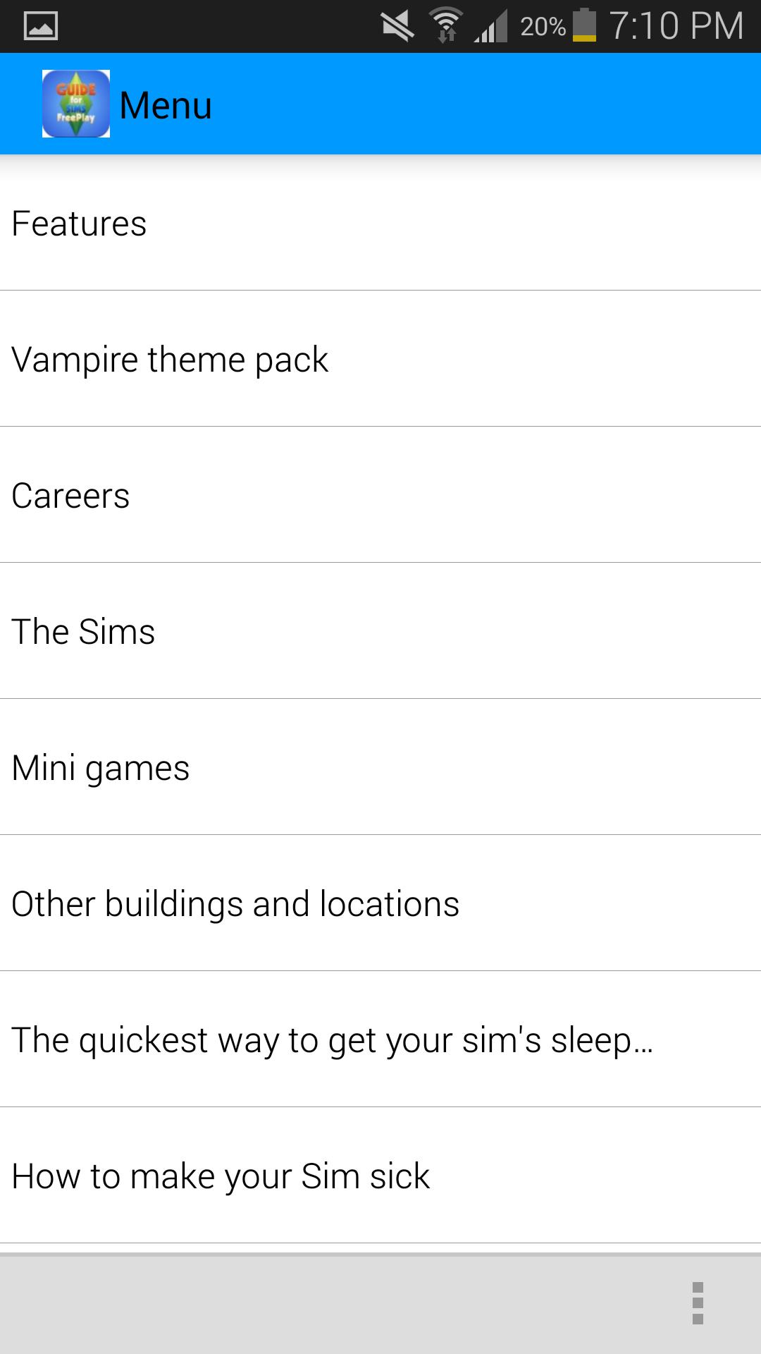Helper for Sims Free-play