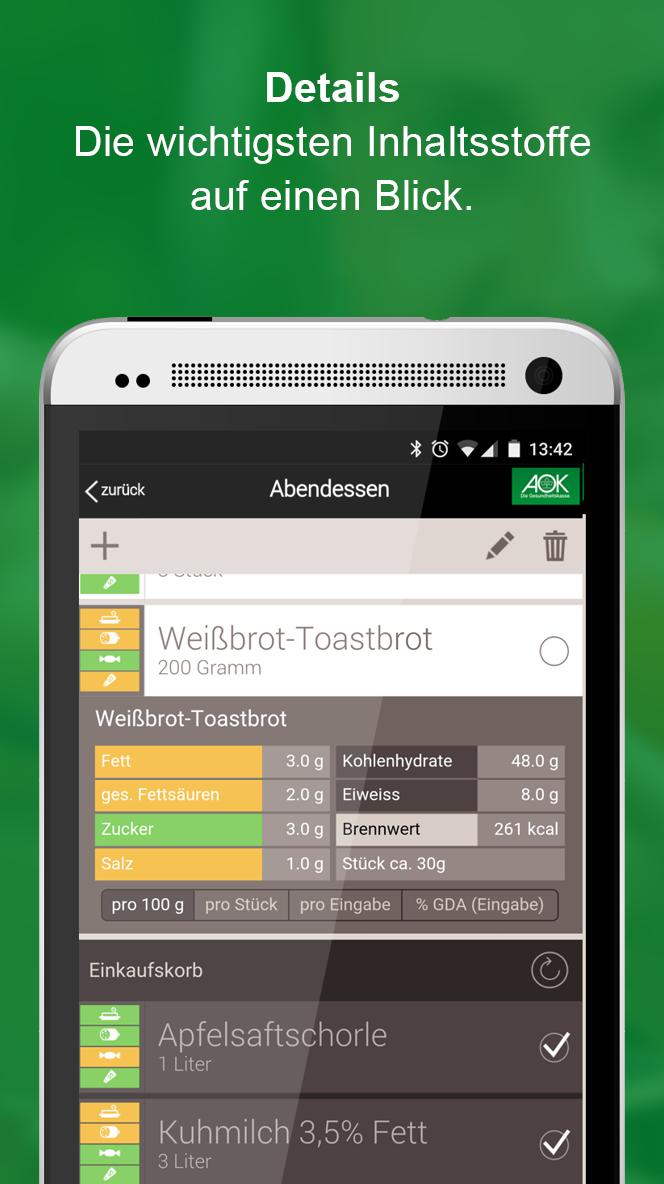 AOK Bewusst Einkaufen