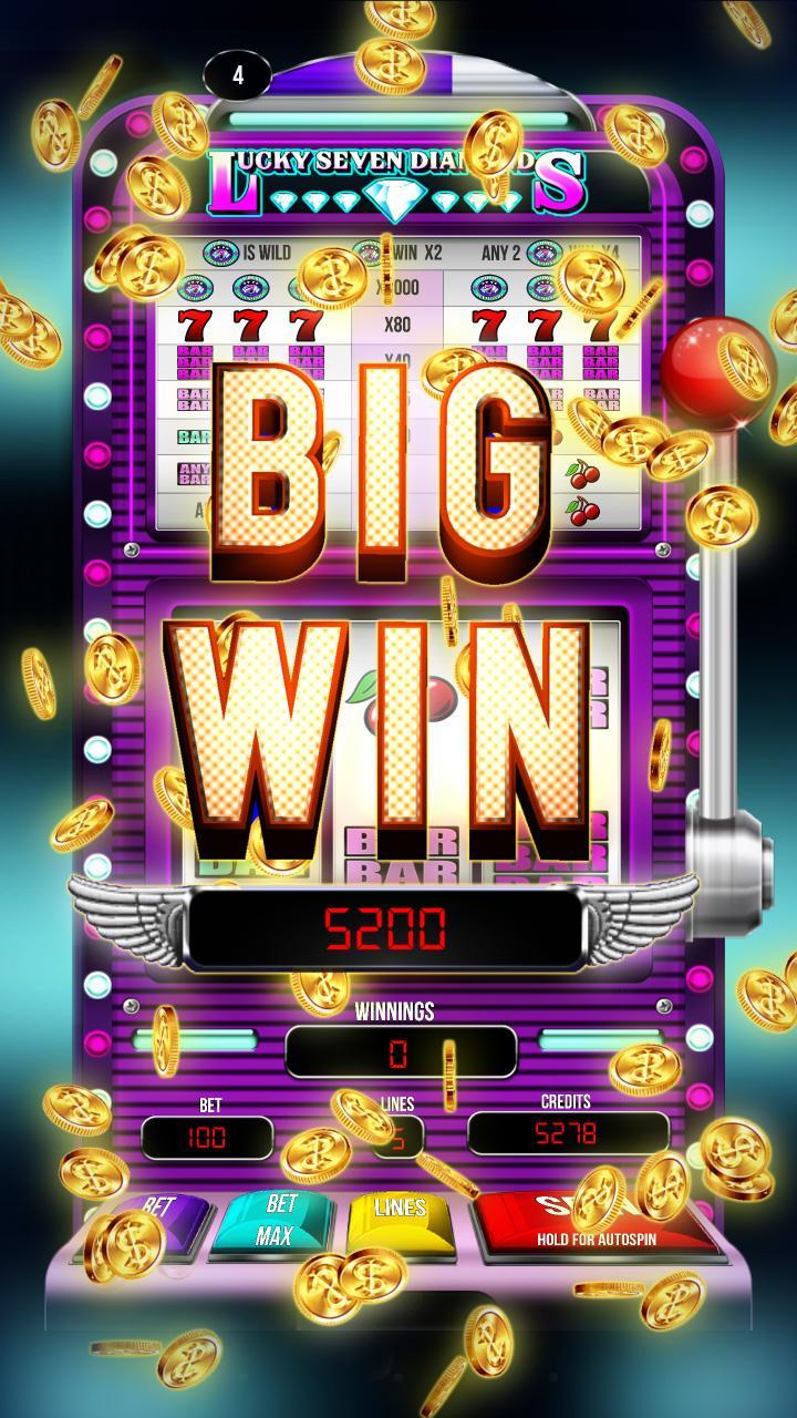 Lucky 7 Diamonds Slots!