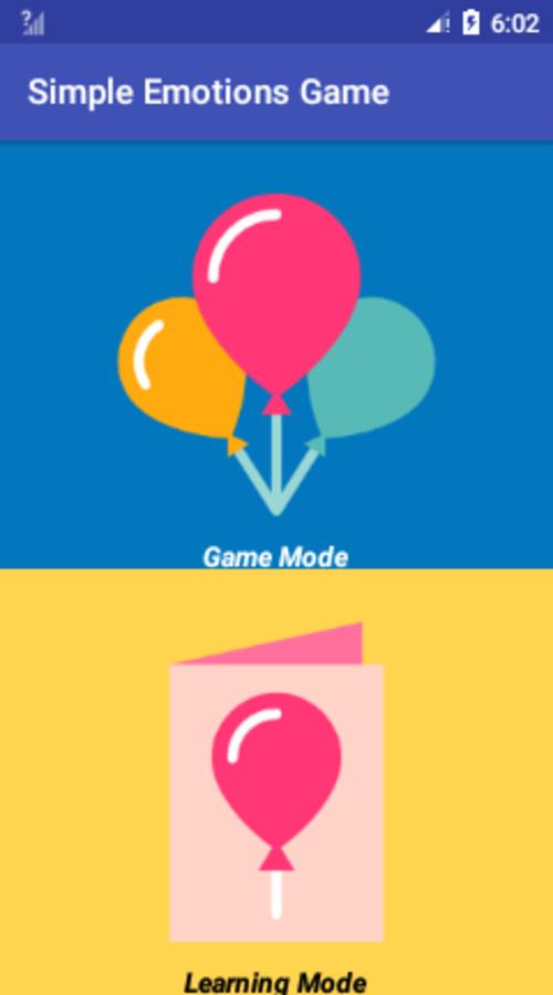 Simple Emotions Game