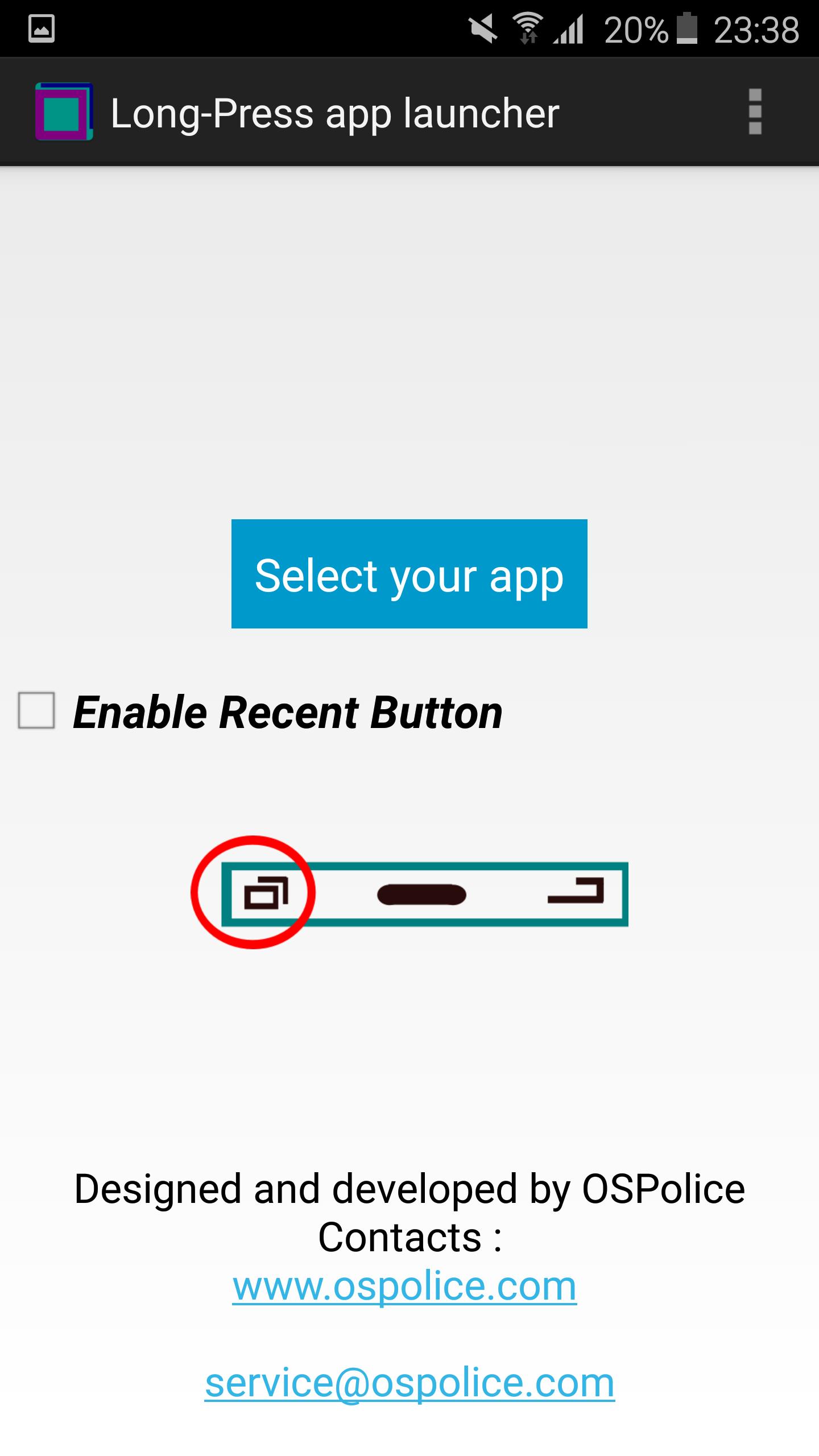 Long Press APP Launcher