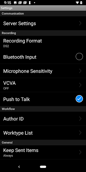 Olympus Dictation for Android