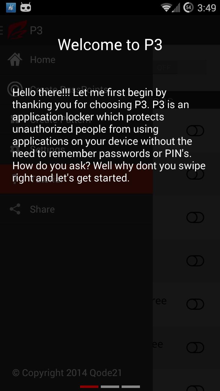 P3 Free Secure Applocker