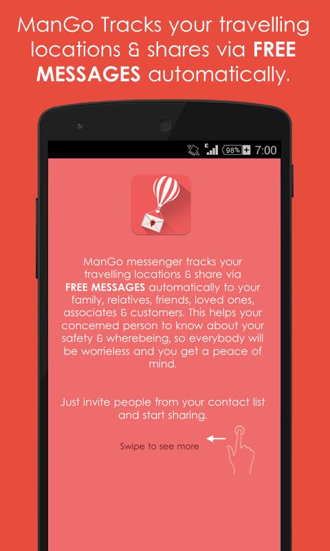 ManGo Messenger-Handsfree msg