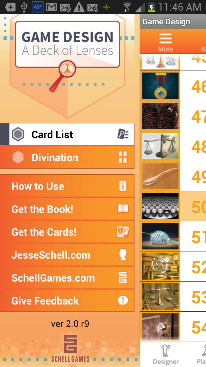 Art Of Game Design: Lenses