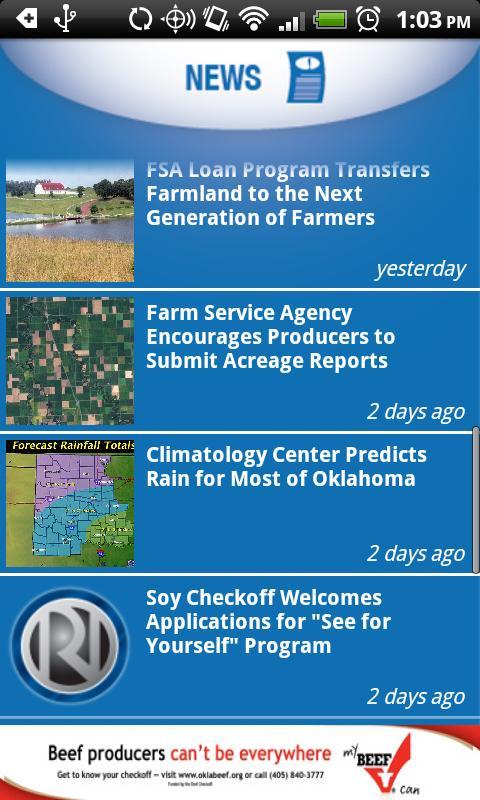 Oklahoma Farm Report