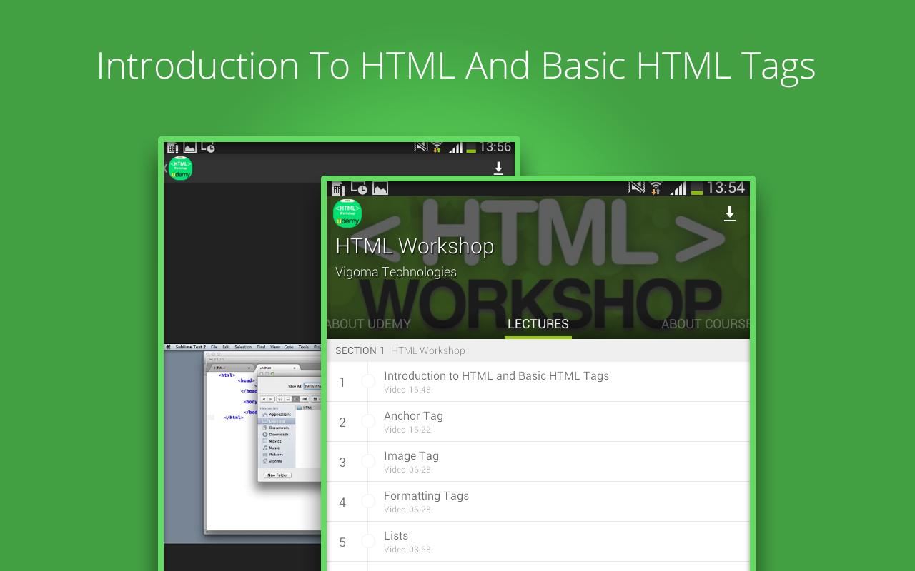 Basic HTML Tutorial by Udemy
