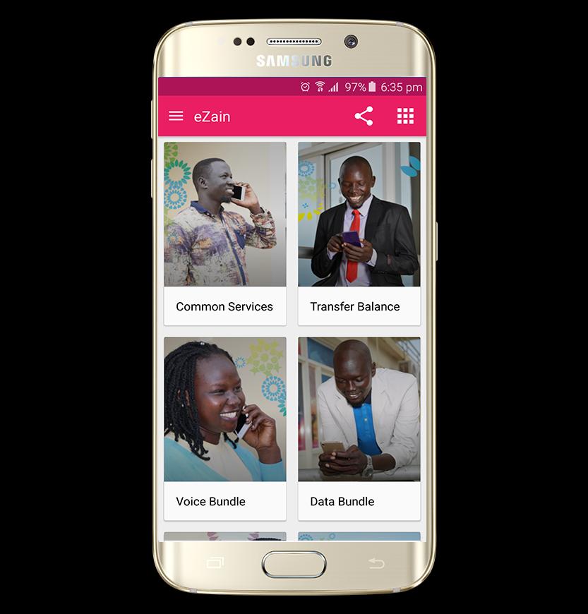Zain App for South Sudan