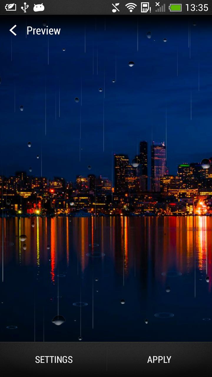 Water Drop Live Wallpaper