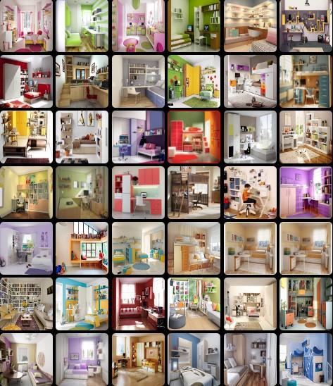 Minimalist Child Study Room