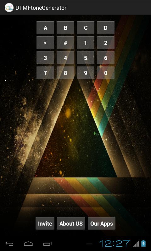 DTMF Tone Generator App