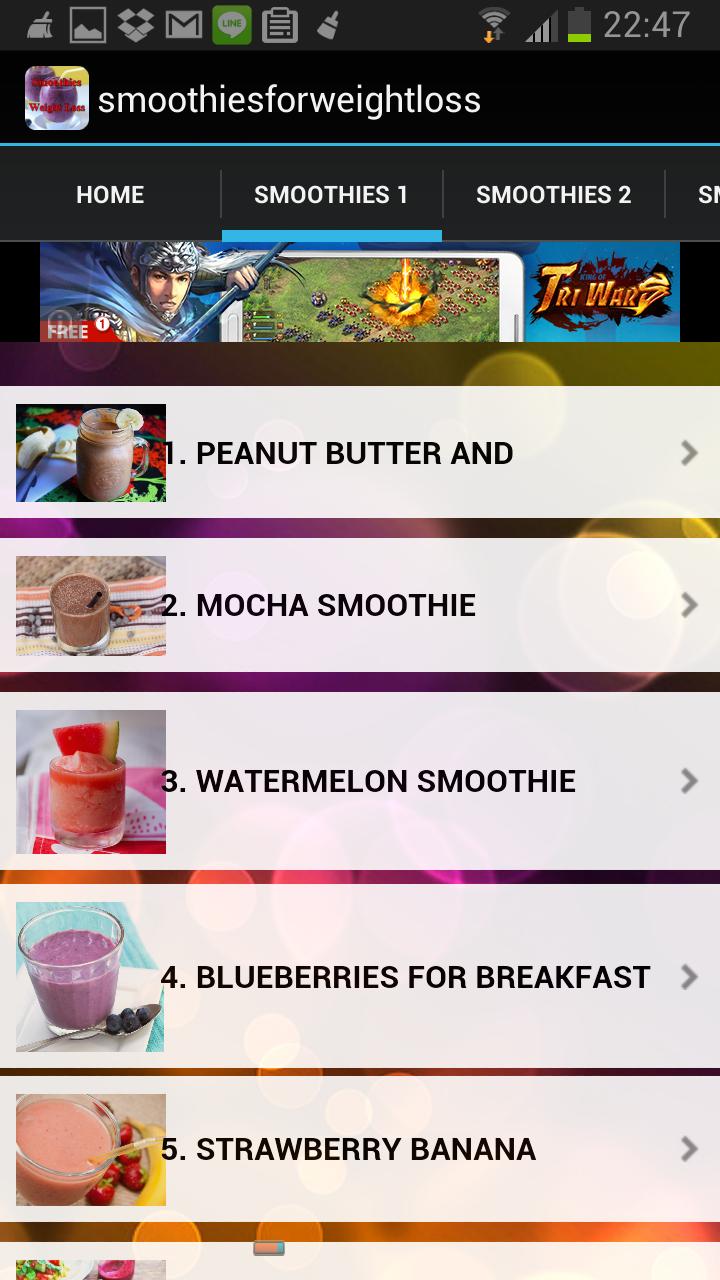 smoothies for weight loss