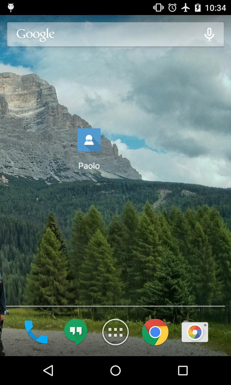 Contact Widget for Telegram