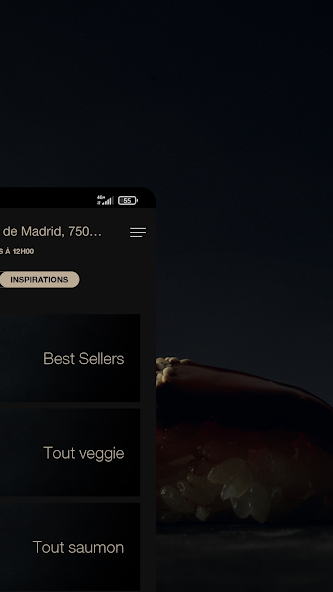 Sushi Shop, meal delivery