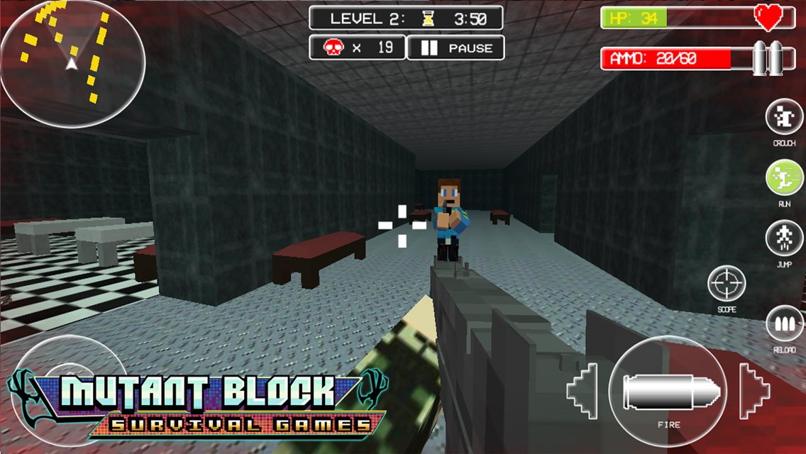 Mutant Block Survival Games