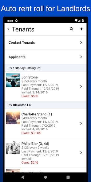 Housters, Property Management