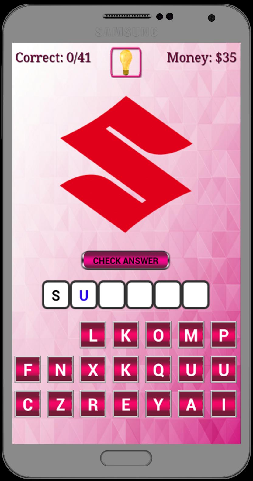 Cars Brand Logo Quiz