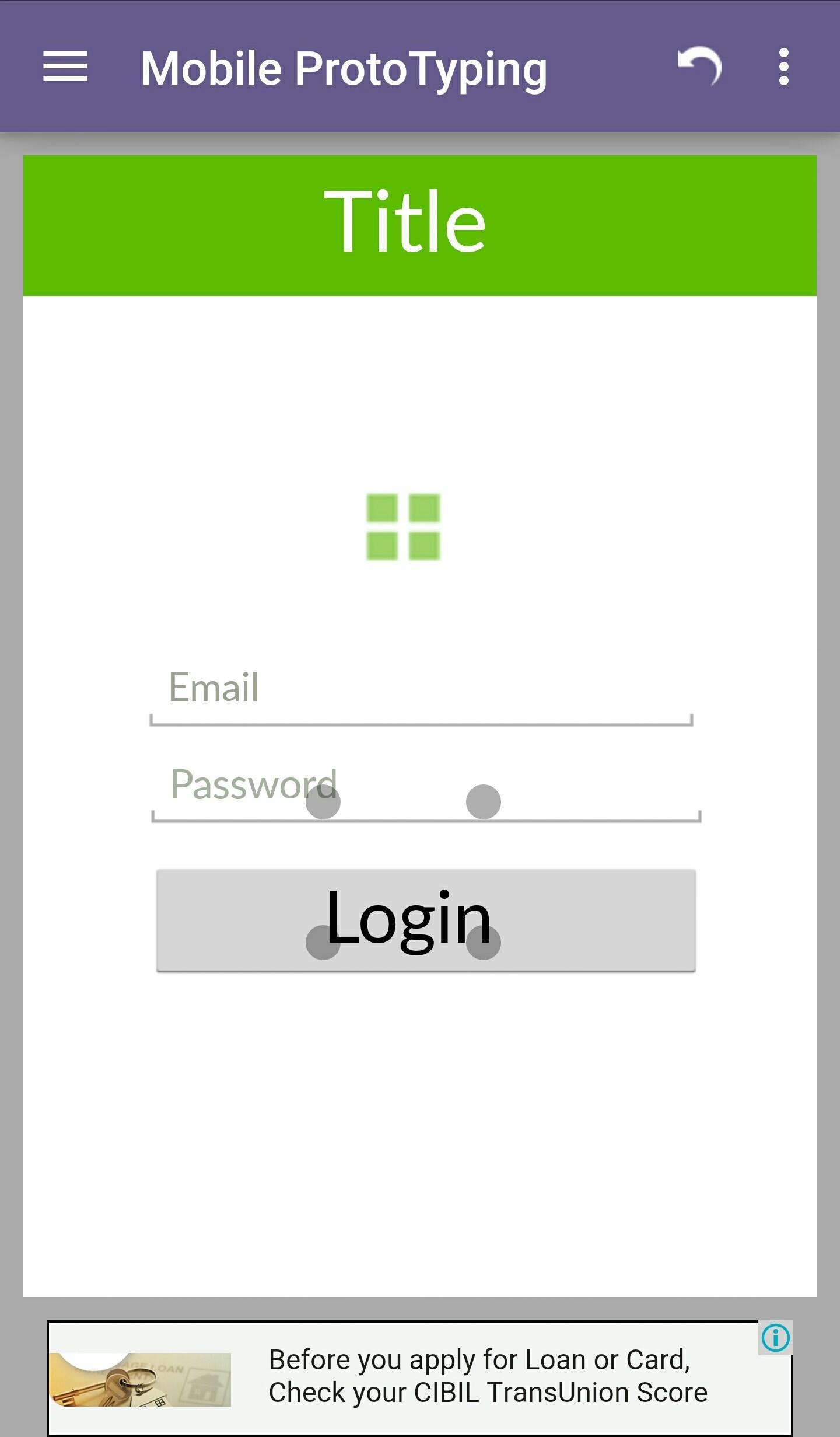 Mobile App Prototyping