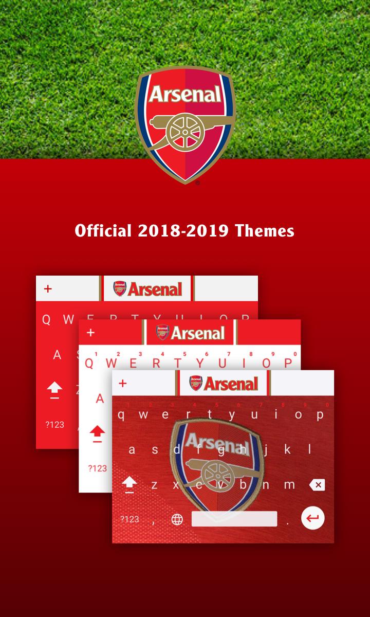 Official Arsenal FC Keyboard