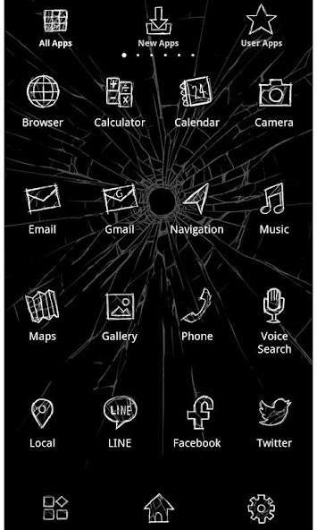 Cool Theme-Screen Crack-